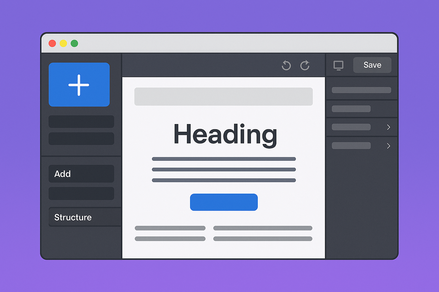 Oxygen 6.0 Beta 2 WordPress builder interface with sidebar, canvas, and styling panel